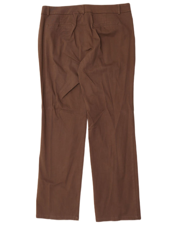 Dockers Damen-Freizeithose mit idealer Passform, gerade, US 16, 2XL, W36, L34, Braun