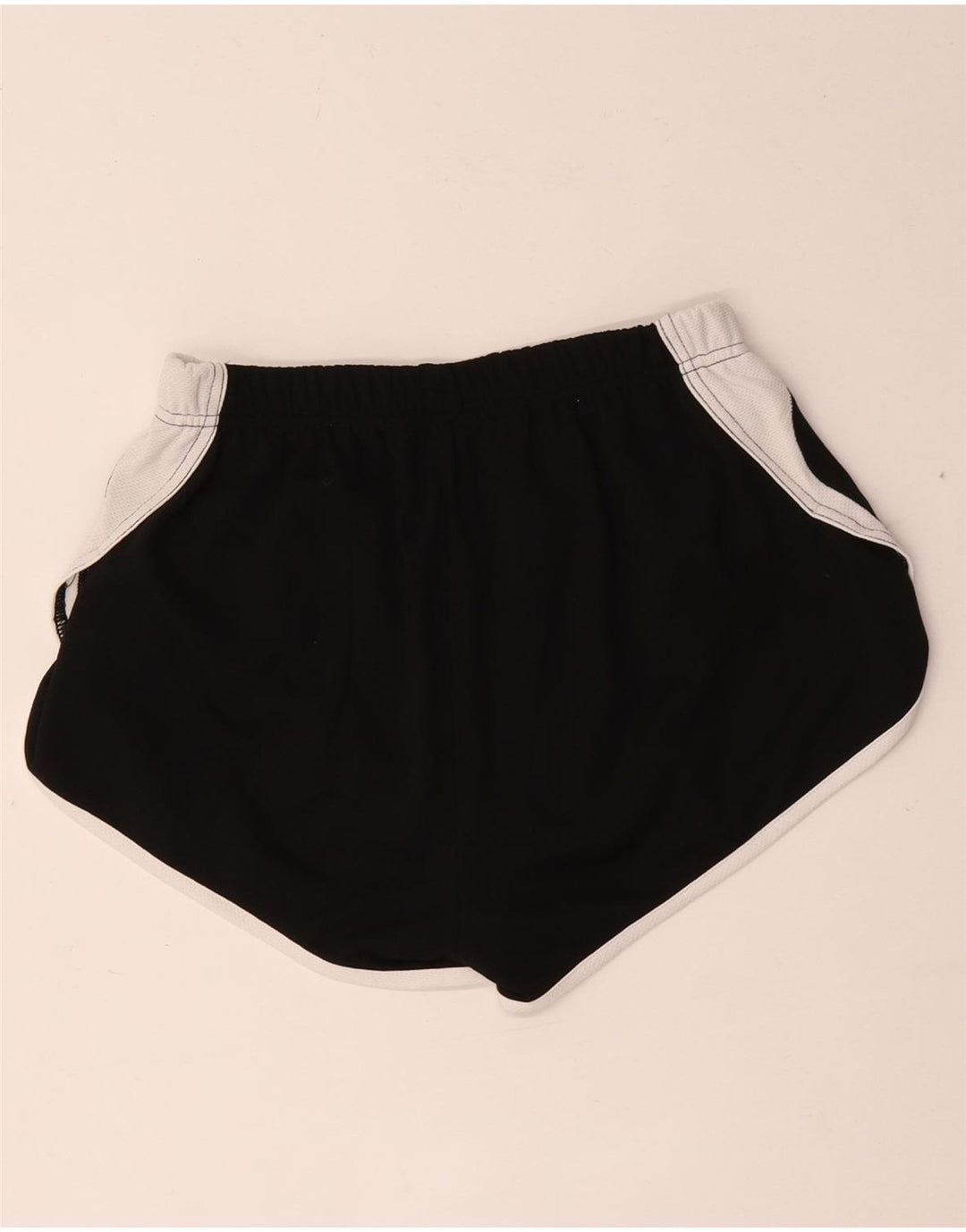 Asics Damen Sportshorts UK 10 Small Schwarz Colourblock Polyester