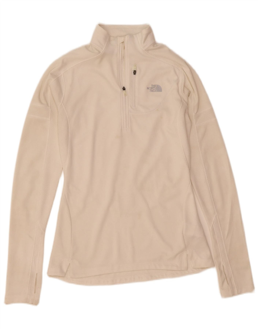 THE NORTH FACE Womens Pullover Tracksuit Top UK 10 Small Off White