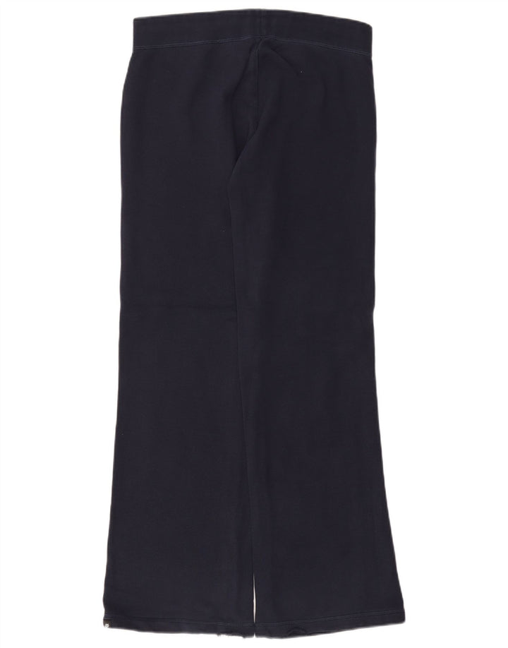 NIKE Damen Flare-Trainingshose, Größe S, Marineblau, Baumwolle, UK 10