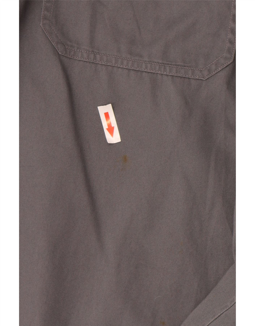 Calvin Klein Jeans Herren Westernhemd XL Grau Baumwolle