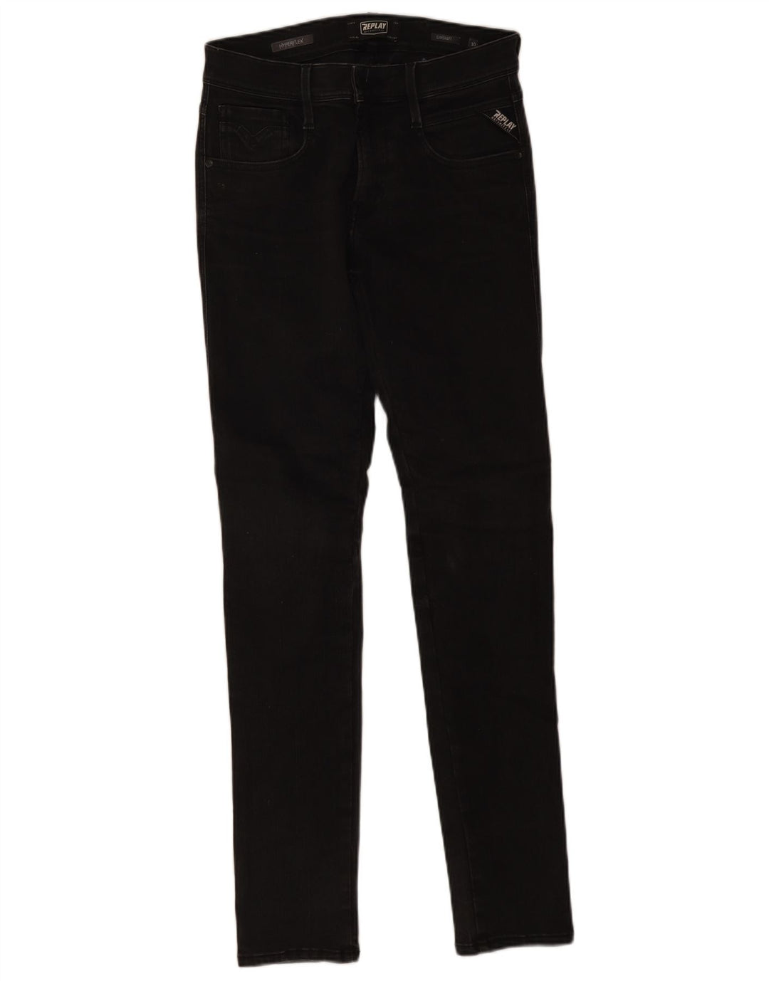 Replay Herren Extreme Flex Skinny Jeans W30 L32 Schwarz