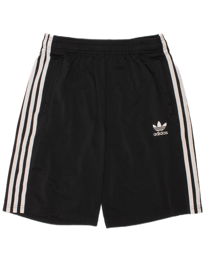 ADIDAS Sportshorts für Jungen, 13–14 Jahre, schwarzes Polyester