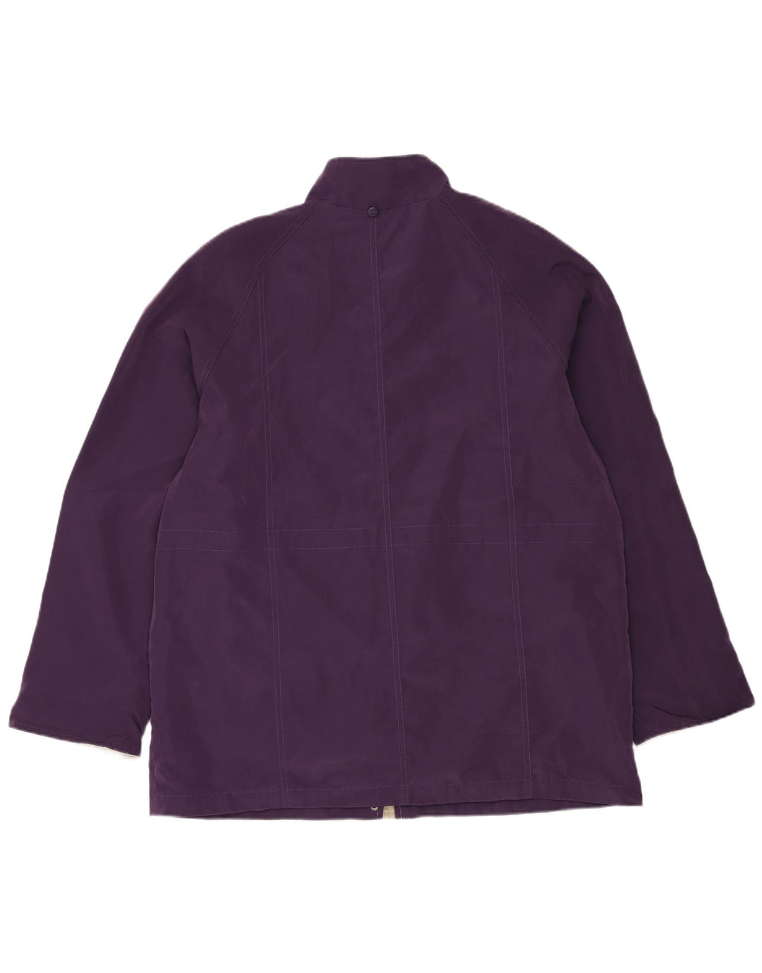 NAUTICA Womens Oversized Windbreaker Jacket UK 18 XL Purple Polyester