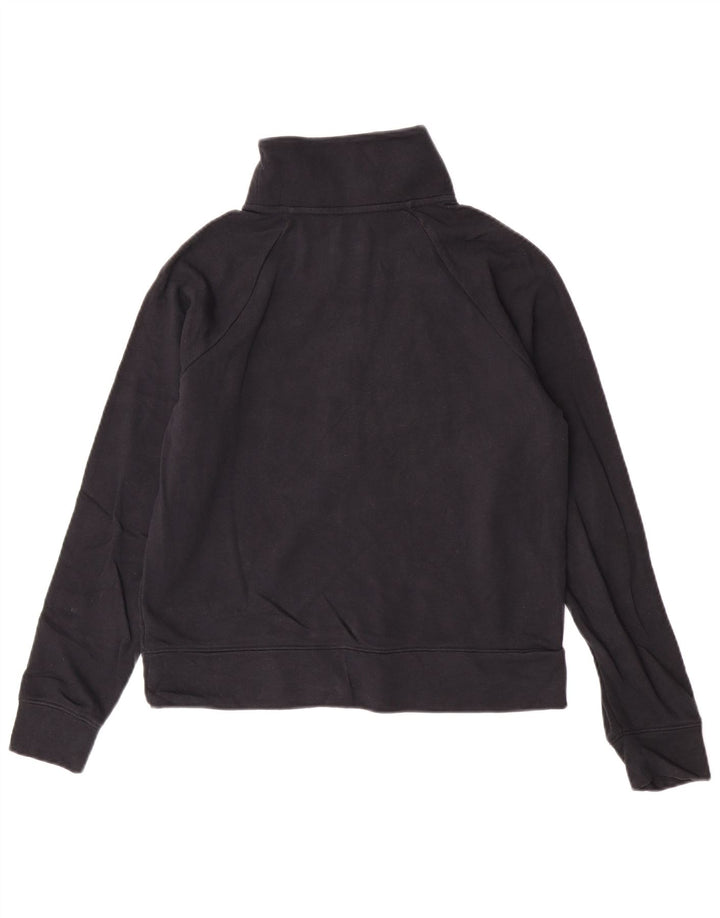 Under Armour Damen-Pullover-Trainingsanzugoberteil mit Reißverschluss, UK 10, Größe S, Schwarz