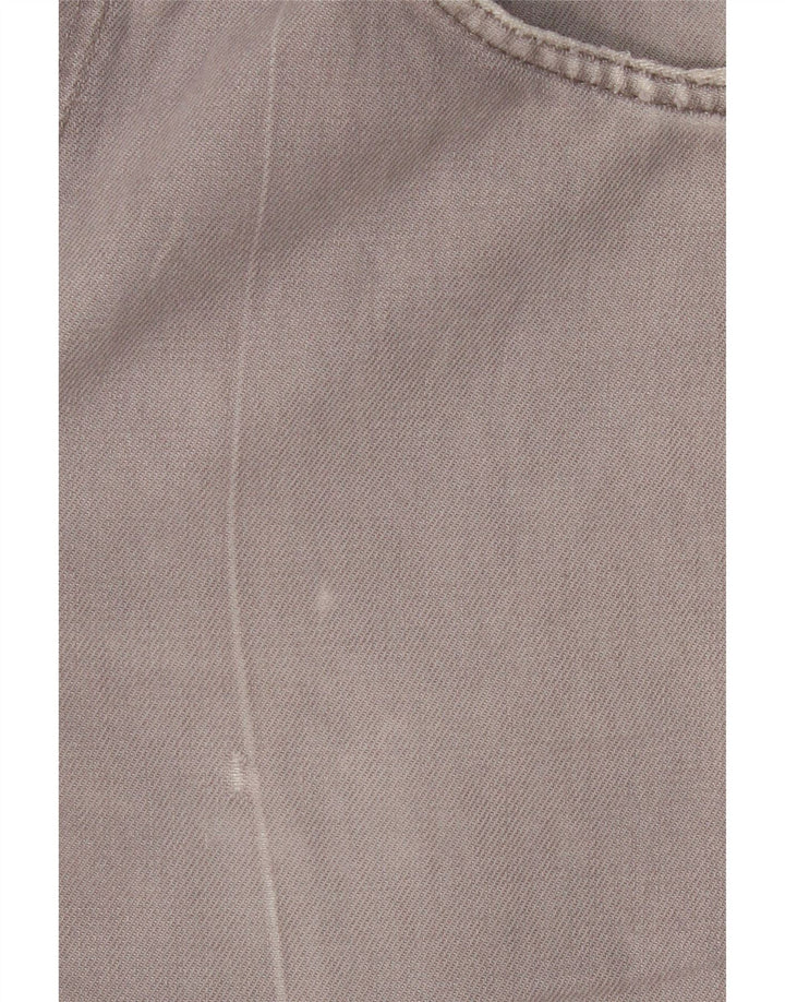 Levi's Damen Straight Jeans W32 L28 Graue Baumwolle