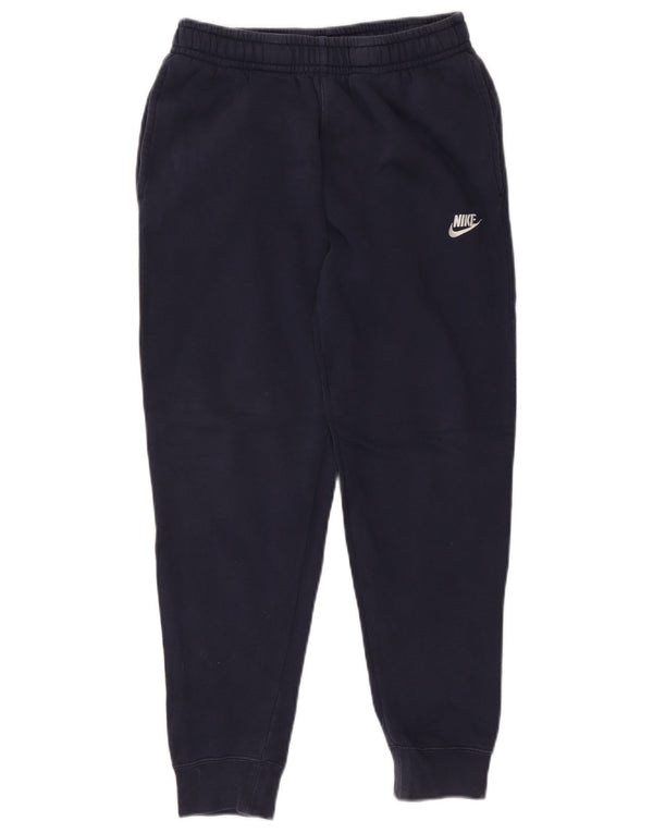 Nike Herren-Trainingshose, Jogginghose, Größe S, marineblau, Baumwolle