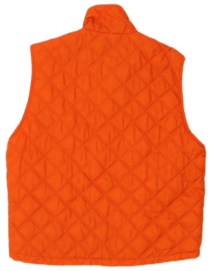 INVICTA Herren Steppweste UK 38 Mittelorange Polyester