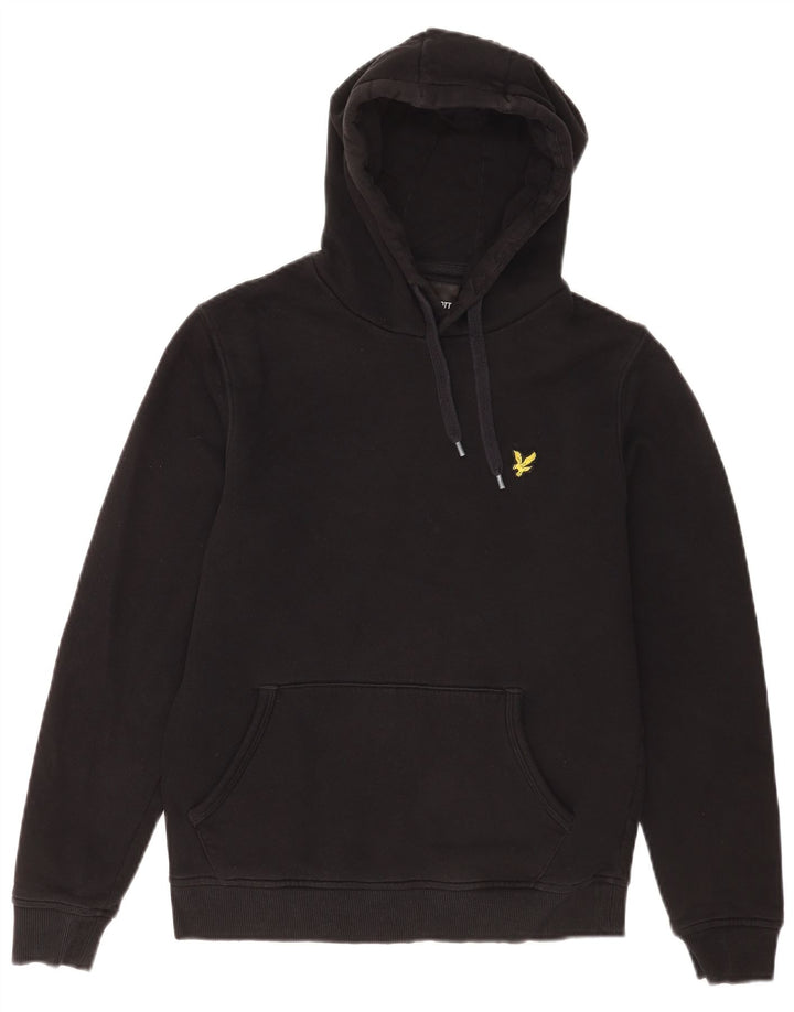 Lyle & Scott Herren Kapuzenpullover, Größe S, Schwarz, Baumwolle
