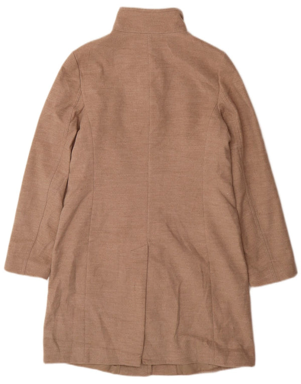 Marks & Spencer Damenmantel UK 10 Small Beige Polyester