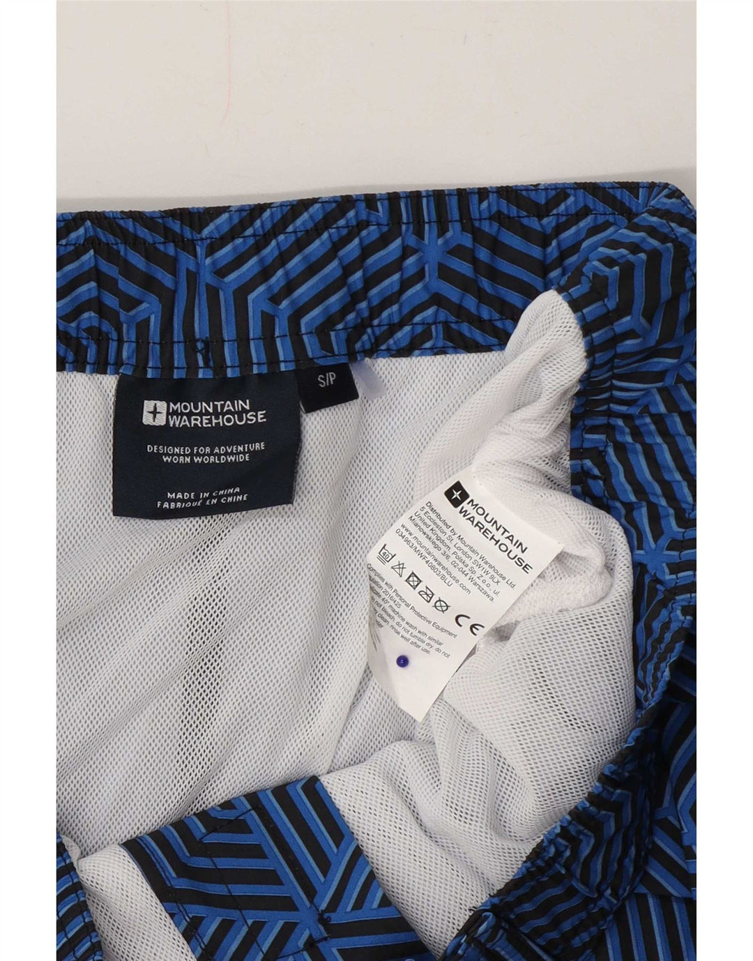 Mountain Warehouse Badeshorts für Damen, klein, blau, geometrisch, Polyester