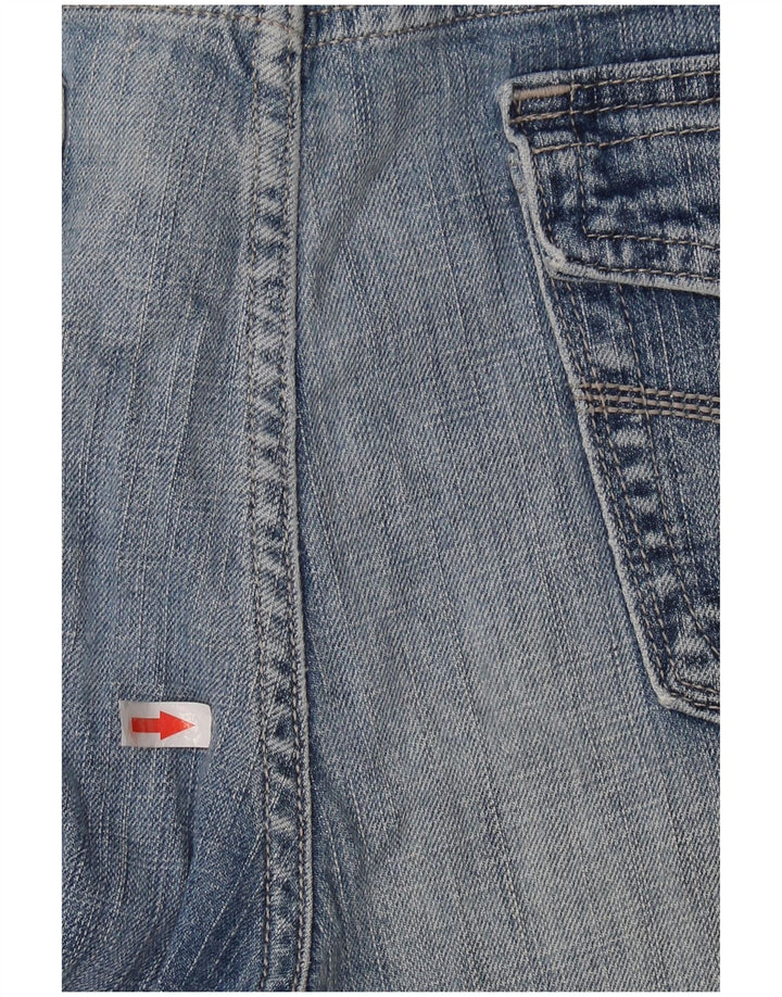 CALVIN KLEIN Damen Schlagjeans US 16 XL W36 L32 Blaue Baumwolle