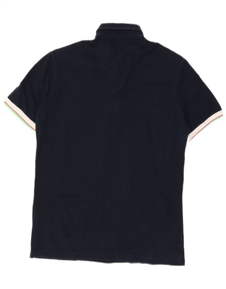 Fred Perry Herren-Poloshirt, klein, marineblau, Baumwolle