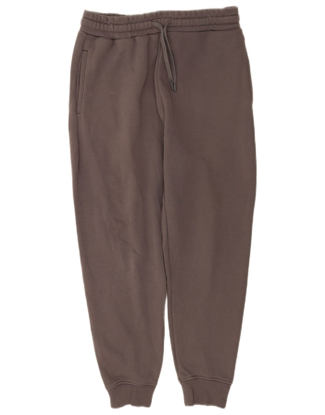 Zara Damen Trainingshose Jogger UK 14 Mittelgraue Baumwolle