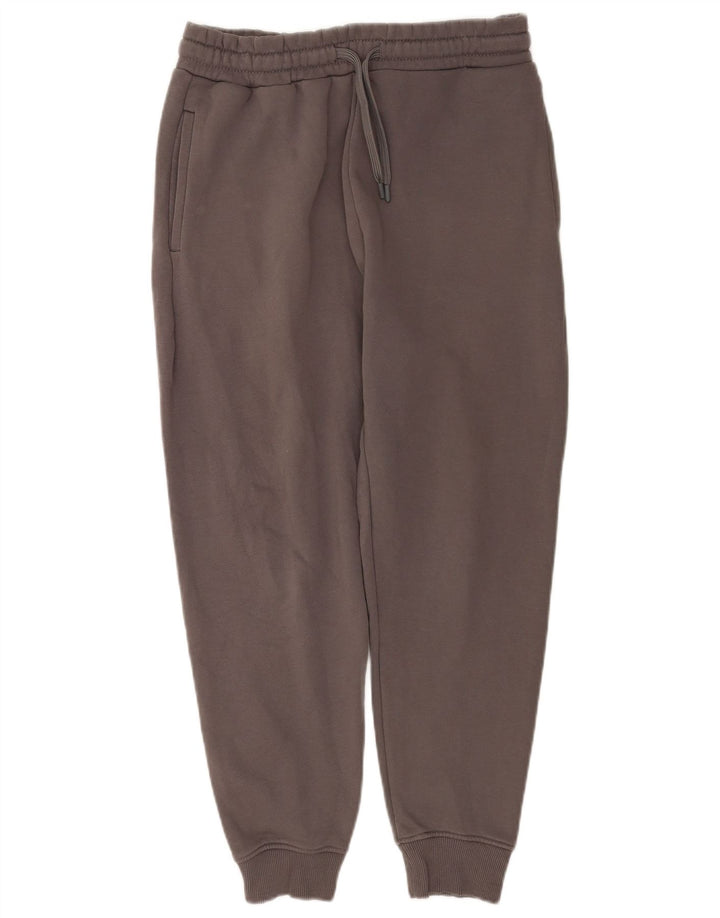 Zara Damen Trainingshose Jogger UK 14 Mittelgraue Baumwolle