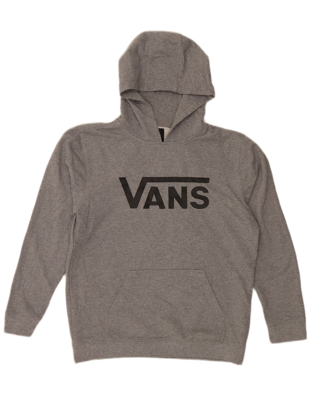 VANS Damen Graphic Hoodie Pullover UK 18 XL Graue Baumwolle