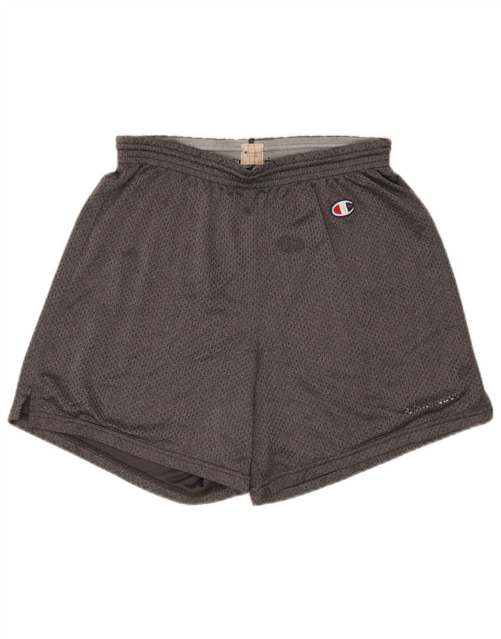 Champion Herren-Sportshorts, großes graues Polyester