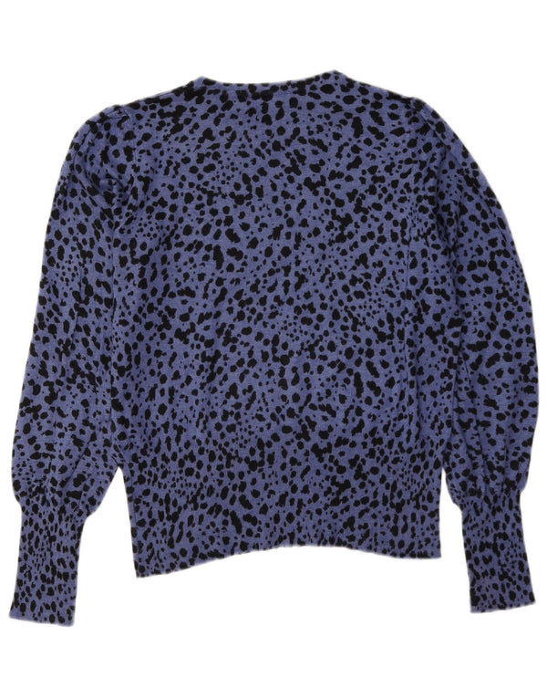 Marks & Spencer Damen-Pullover mit U-Boot-Ausschnitt, Gr. 12, Mittelblau