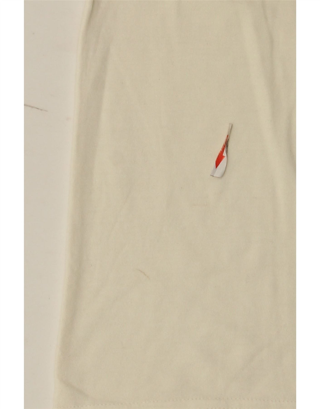 Paul Smith Damen Grafik-T-Shirt-Oberteil UK 12 Mittelweiße Baumwolle