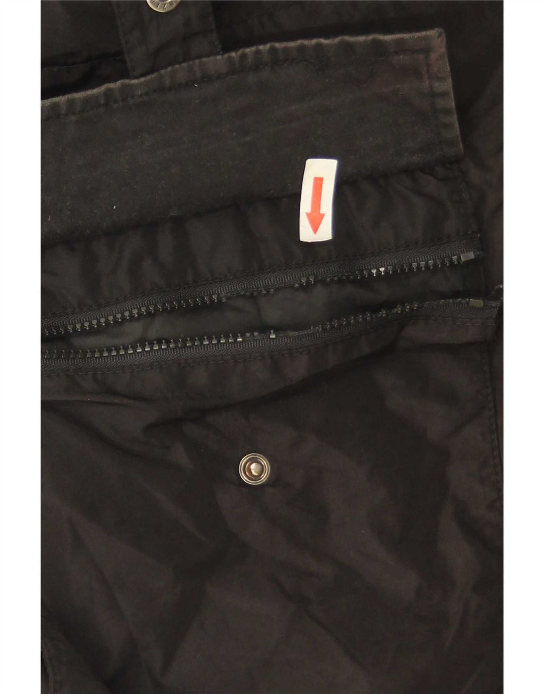 Marella Damen Wattierte Jacke UK 12 Medium Schwarz Polyamid