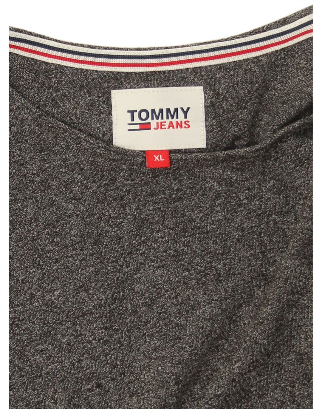 Tommy Hilfiger Herren T-Shirt Top XL Grau meliert