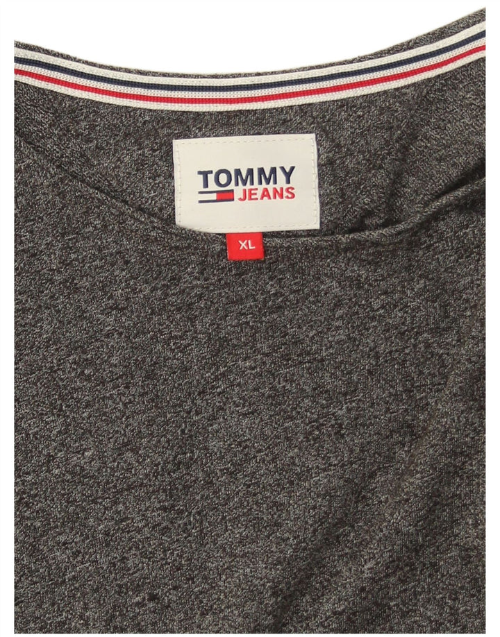 Tommy Hilfiger Herren T-Shirt Top XL Grau meliert