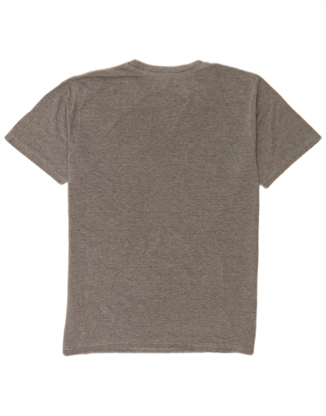 Mountain Warehouse Grafik-T-Shirt-Oberteil für Herren aus mittelgrau gesprenkelter Baumwolle