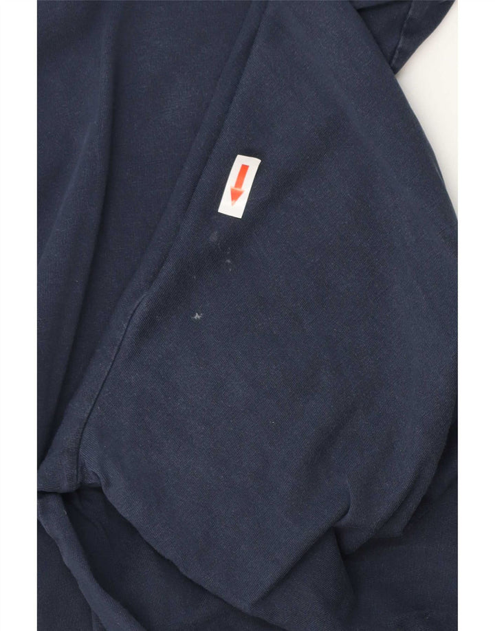 Tommy Bahama Herren-Top, langärmelig, groß, marineblau, Baumwolle