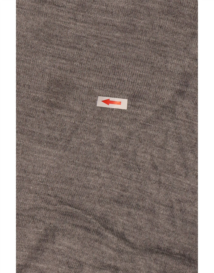 Pierre Cardin Herren-Pullover mit V-Ausschnitt, großes graues Acryl