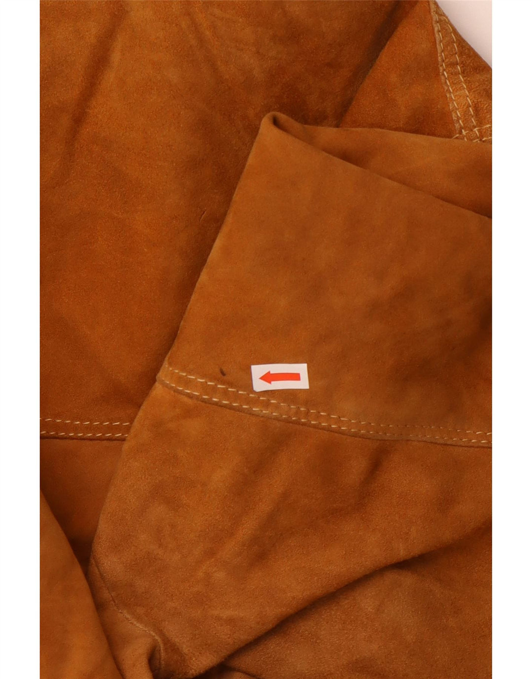 VINTAGE Herren Wildleder Bomberjacke UK 40 Large Beige