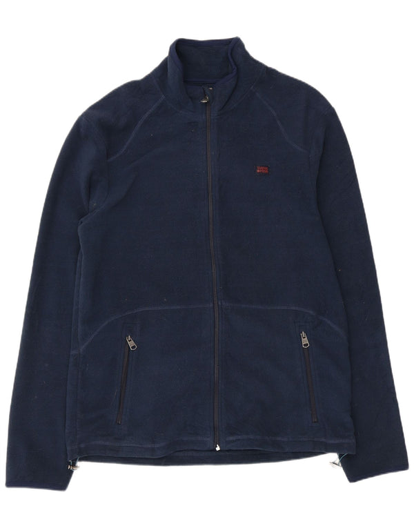 Think Pink Damen Fleecejacke UK 18 XL Marineblau Polyester