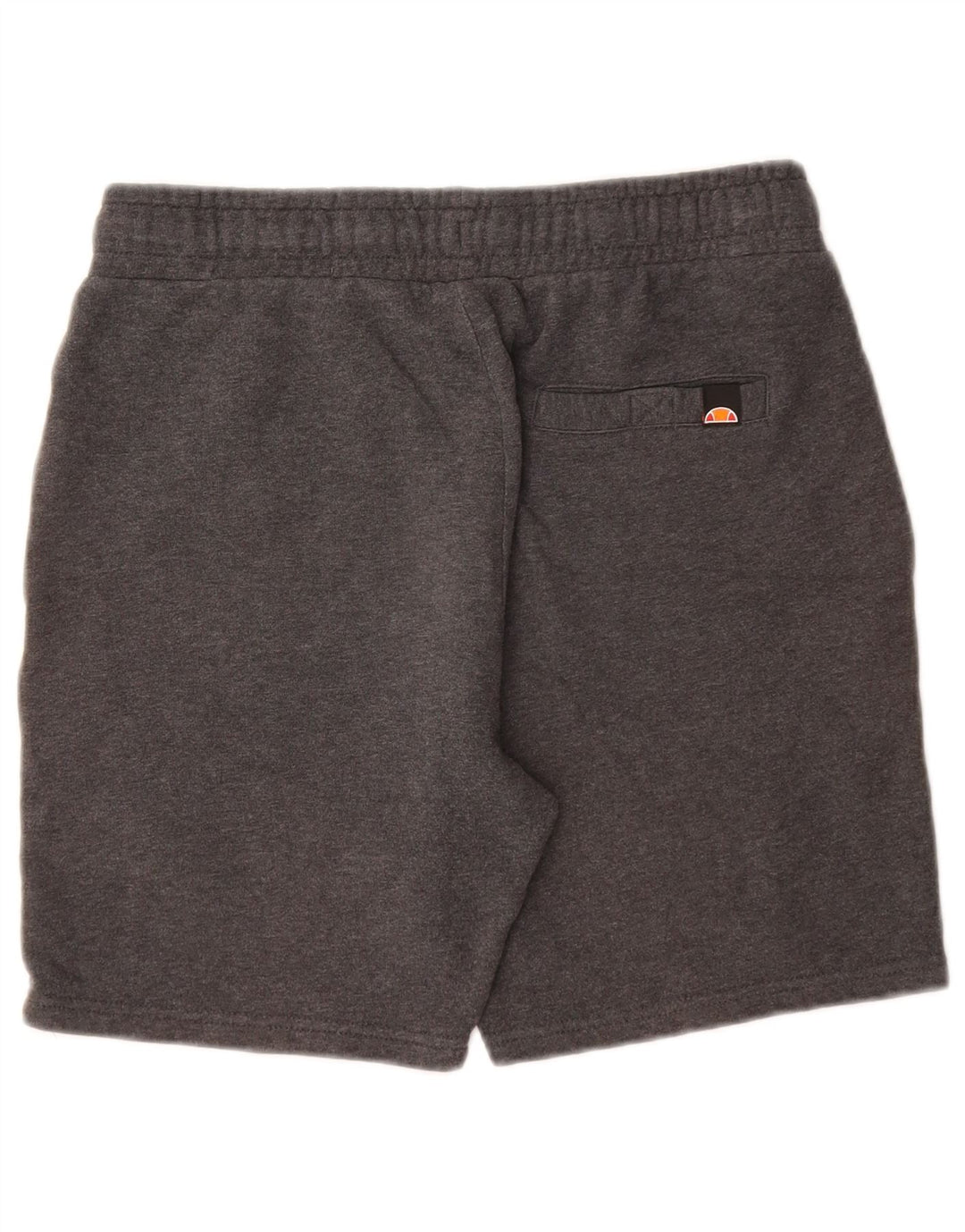 ELLESSE Herren-Sportshorts mit Grafik, Größe S, graue Baumwolle