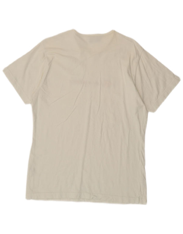 Champion Damen-T-Shirt mit Grafik, UK 18, XL, weiße Baumwolle