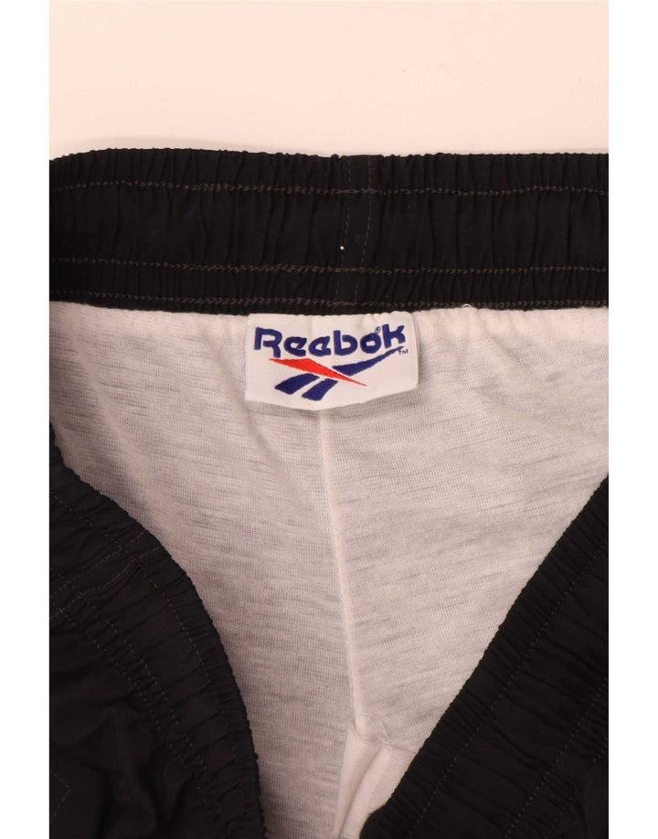Reebok Herren Regular Sport Shorts Large Schwarz Sport