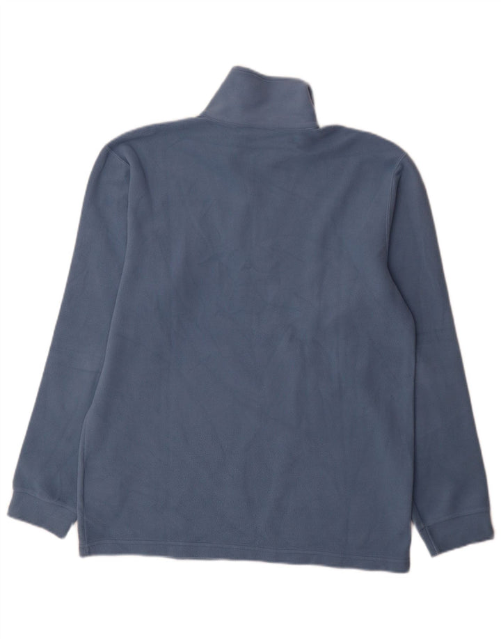 Champion Herren-Fleecepullover mit Reißverschluss, Größe L, Blau, Baumwolle