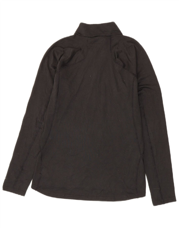 The North Face Herren-Pullover-Trainingsanzugoberteil mit Reißverschluss, Größe S, Schwarz, Polyester