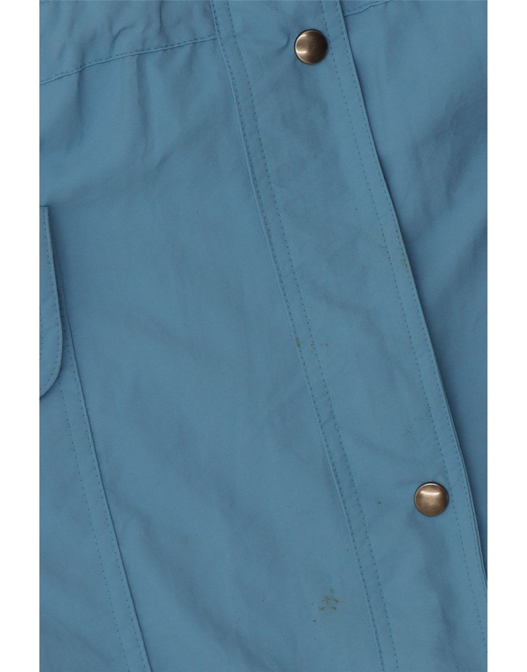 Tactel Damen-Windbreaker-Mantel mit Kapuze, übergroß, Gr. 10, Größe S, Blau, Polyamid
