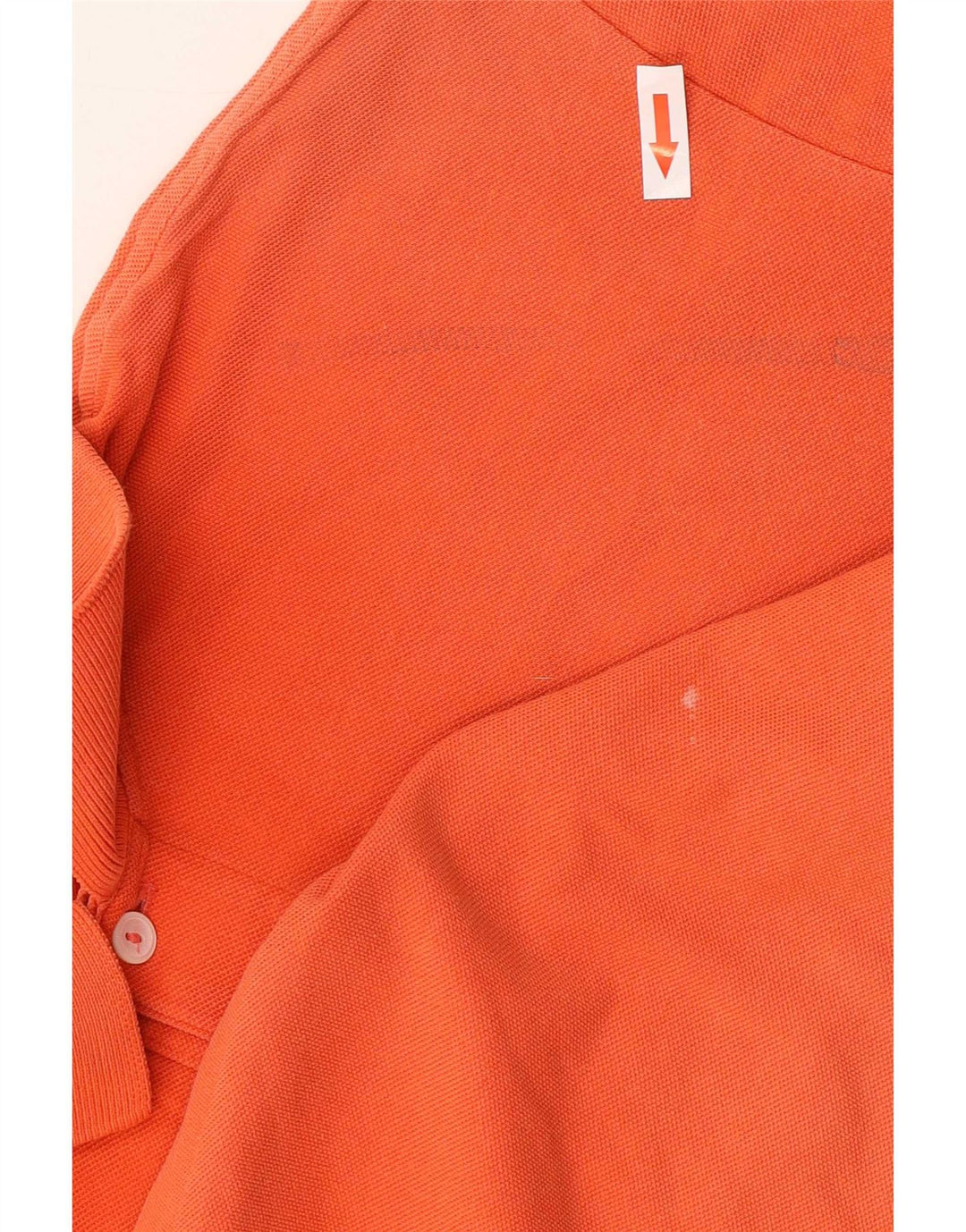 Lacoste Herren Poloshirt Größe 6 XL Orange Baumwolle