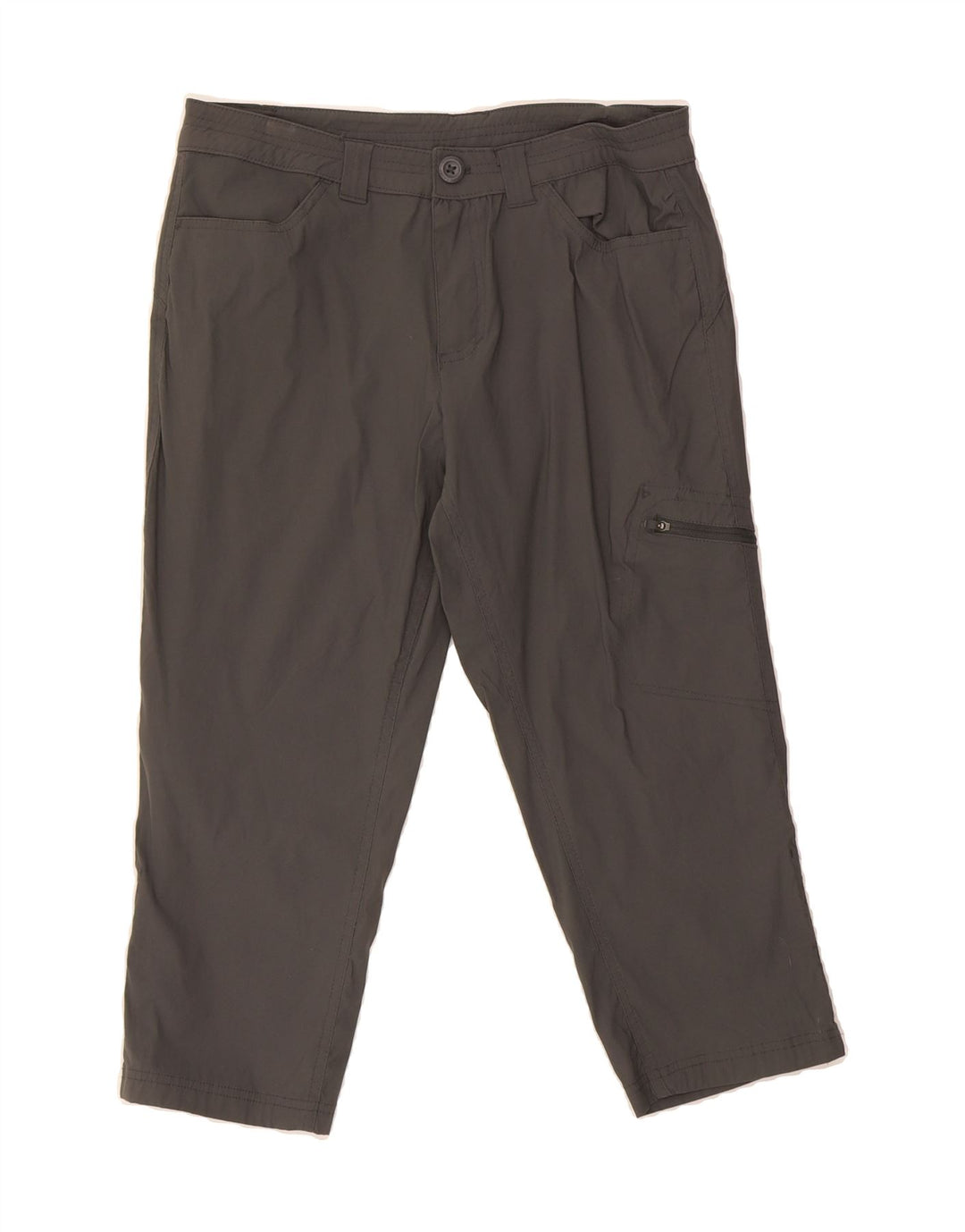 EDDIE BAUER Womens Straight Cargo Capri Trousers US 8 Medium W30 L20 Grey Vintage Eddie Bauer and Second-Hand Eddie Bauer from Messina Hembry 