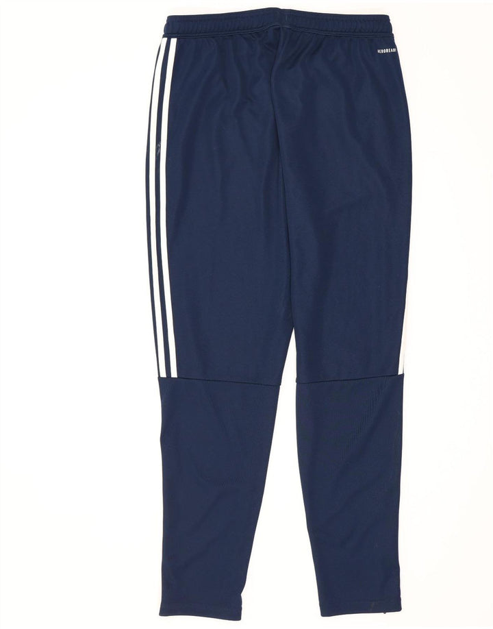 Adidas Herren Aeroready Trainingshose, groß, marineblaues Polyester
