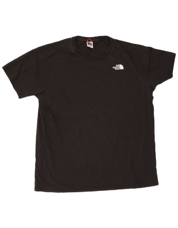 The North Face Herren T-Shirt Top 2XL Schwarz Baumwolle
