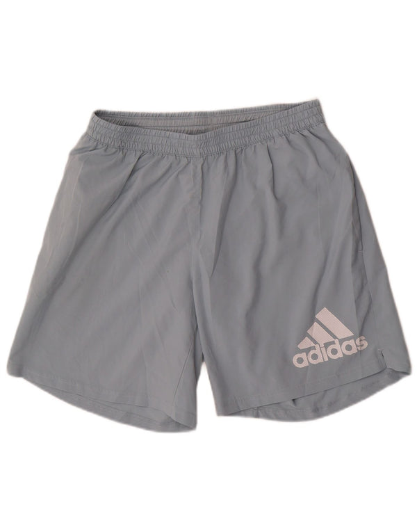 Adidas Herren Graphic Sport Shorts Large Blau Polyester