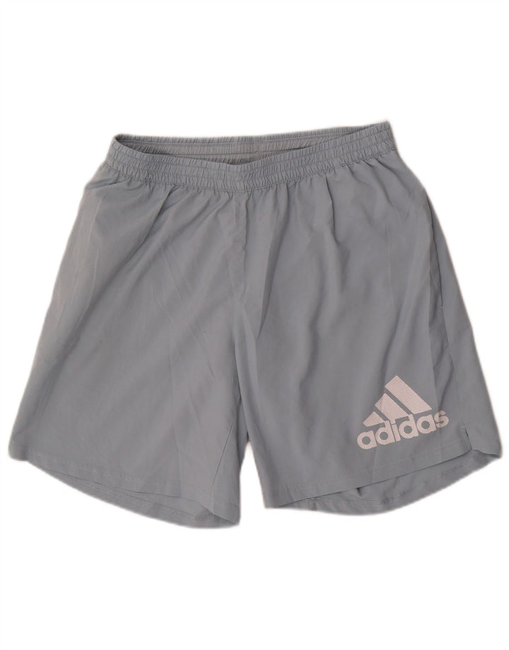 Adidas Herren Graphic Sport Shorts Large Blau Polyester