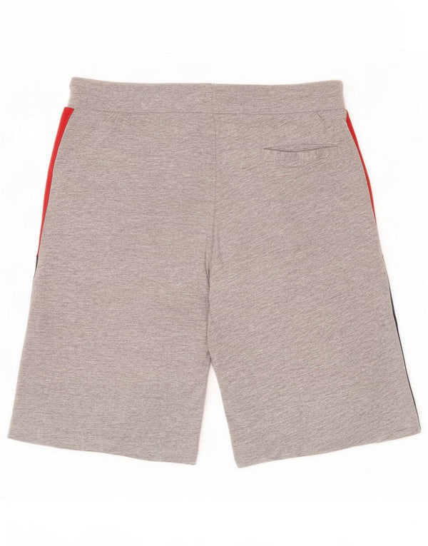 Fila Herren Sport Shorts Small Grau Colourblock Baumwolle