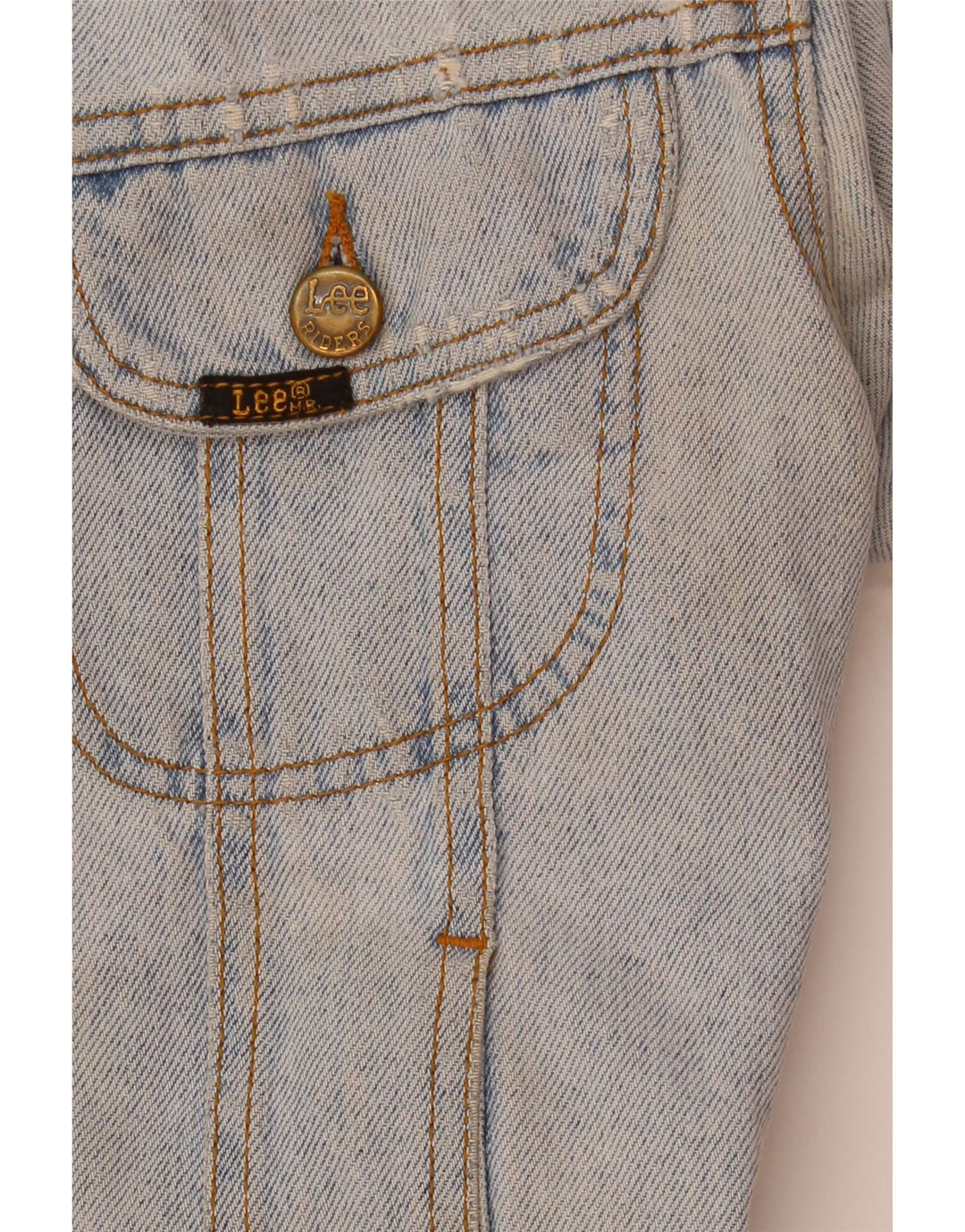 Lee Damen Jeansjacke UK 14 Mittelblau