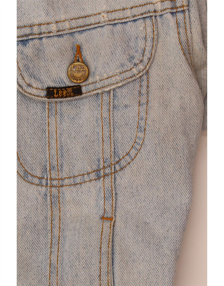 Lee Damen Jeansjacke UK 14 Mittelblau