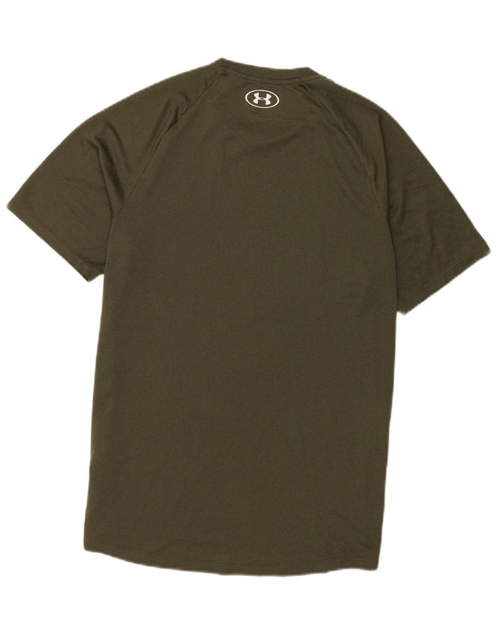 Under Armour Herren T-Shirt Top Medium Khaki Polyester