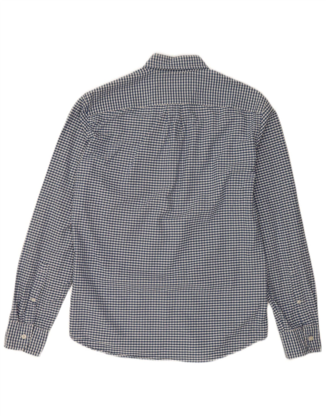 J. CREW Slim-Fit-Hemd für Herren aus mittelblauer Gingham-Baumwolle