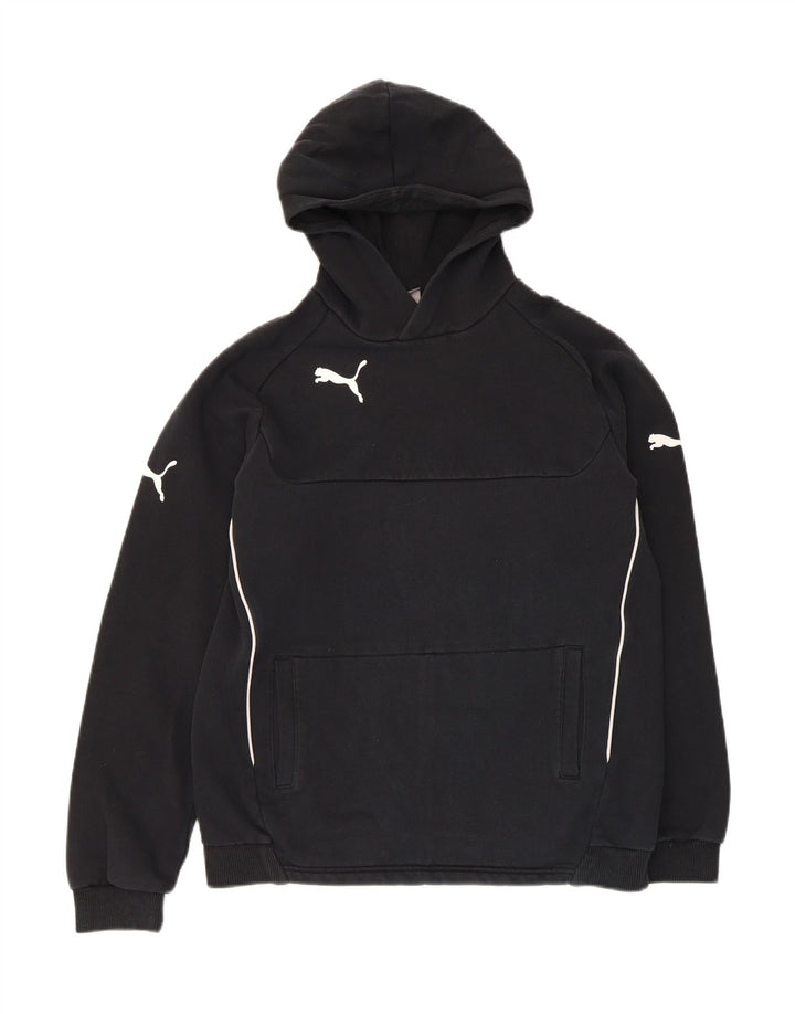 Puma Jungen Kapuzenpullover, 15–16 Jahre, Schwarz