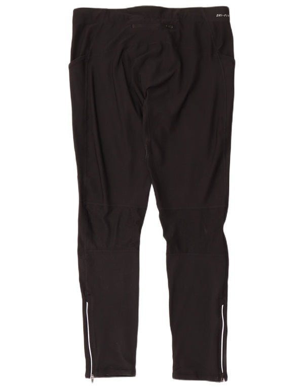Nike Girls Dri Fit Leggings 13-14 Years XL Black